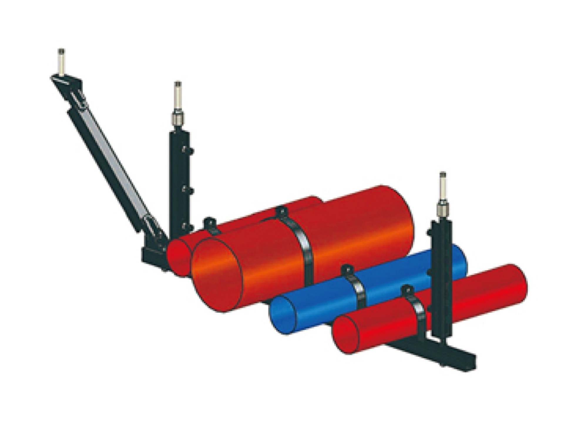 多管側(cè)向抗震支吊架
