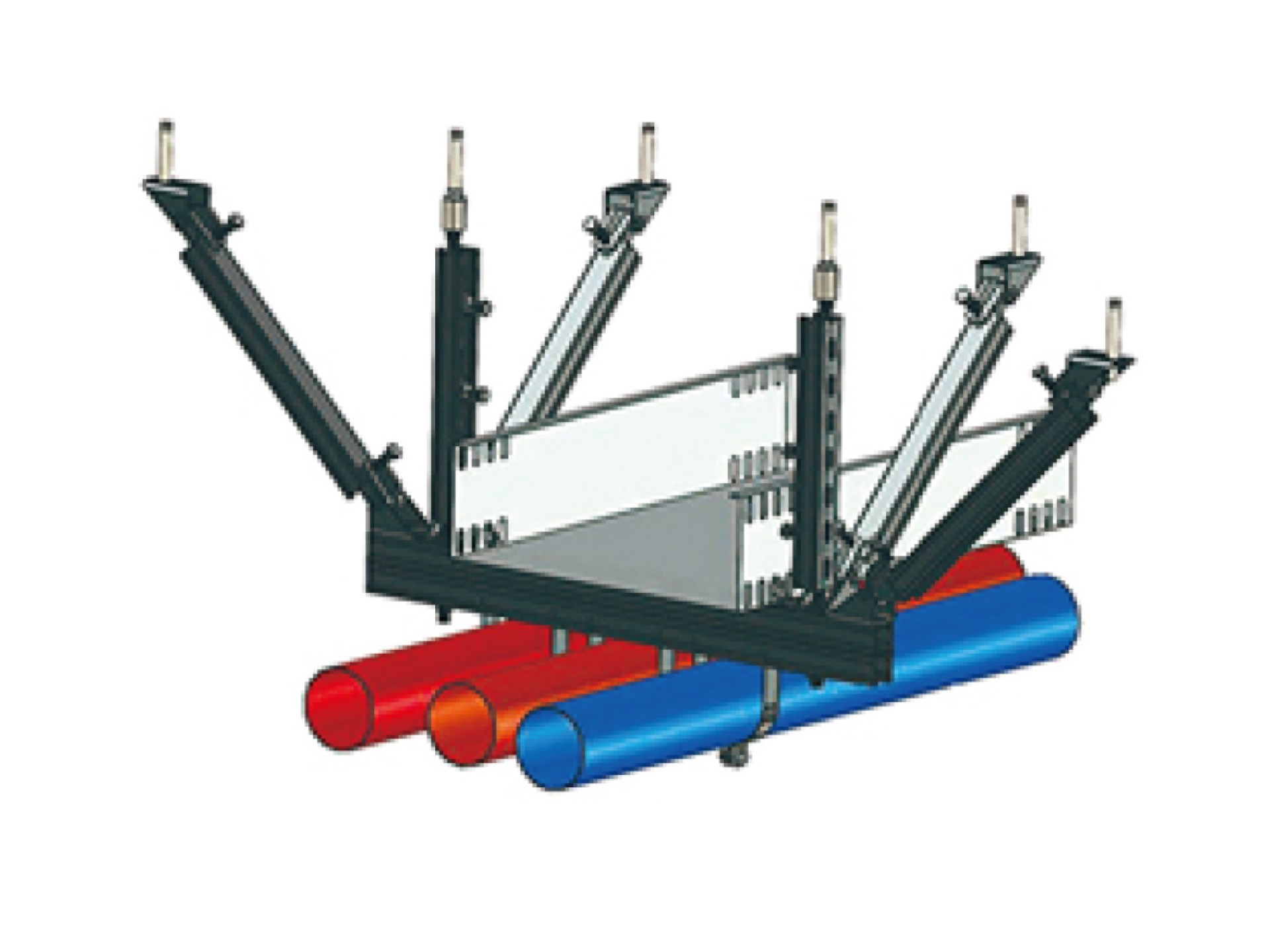 橋架+水管系統(tǒng)抗震支吊架