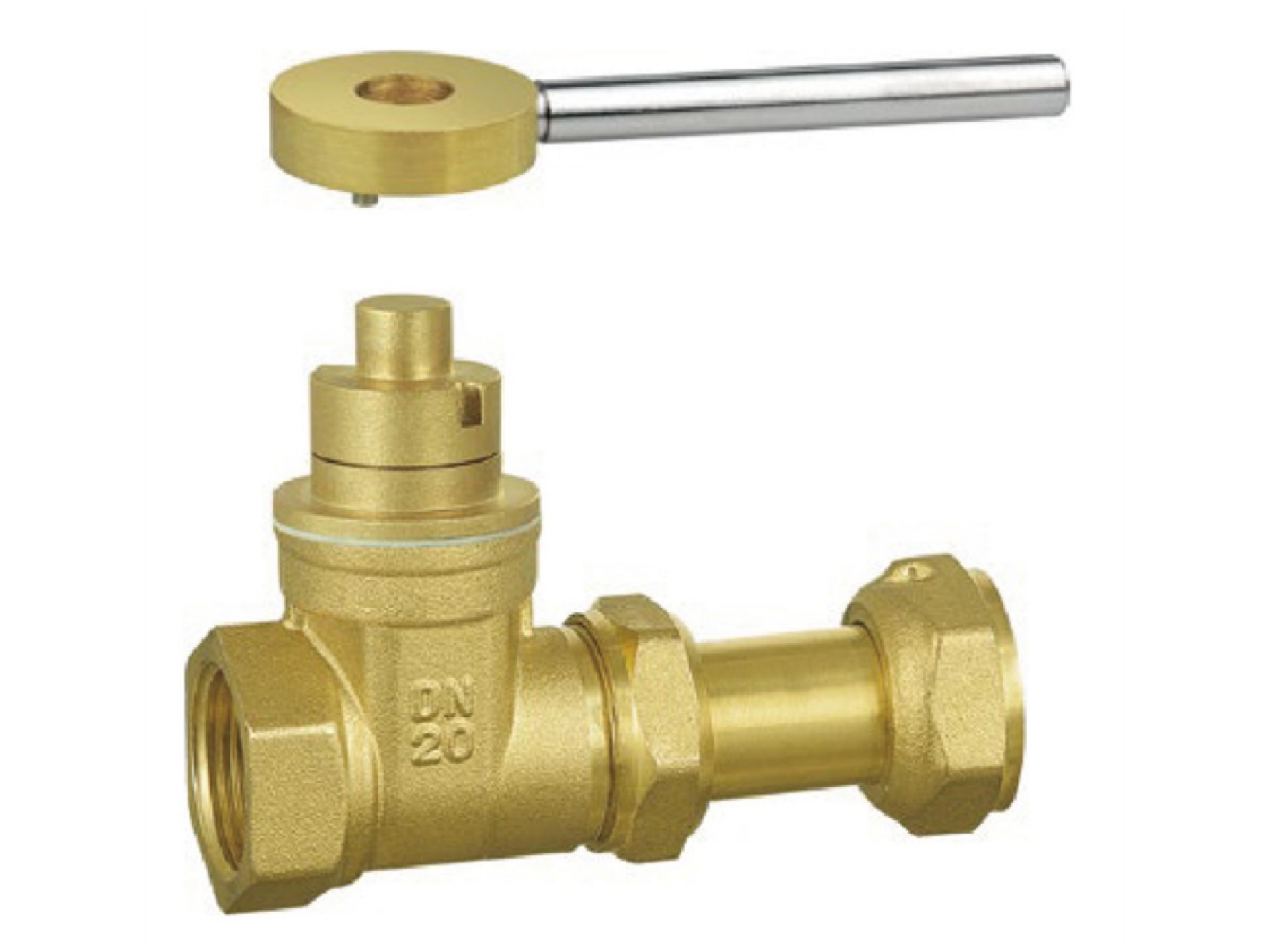 磁性鎖閉表前閘閥